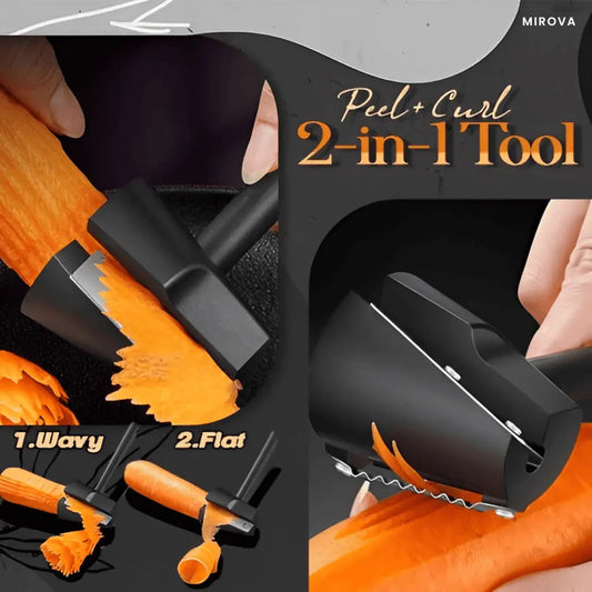Mirova - Vegetable Peeler & Spiral Curler for Garnishing — image 2