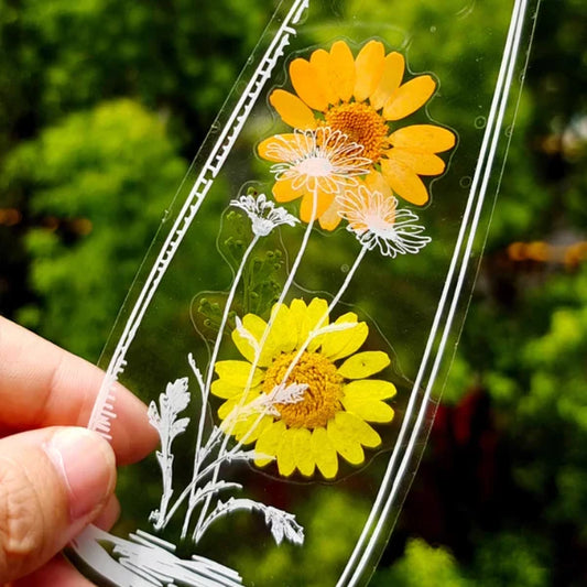 BlossomTabs - Transparent DIY Bookmark Stickers for Book Lovers (20+20 Free) — image 2