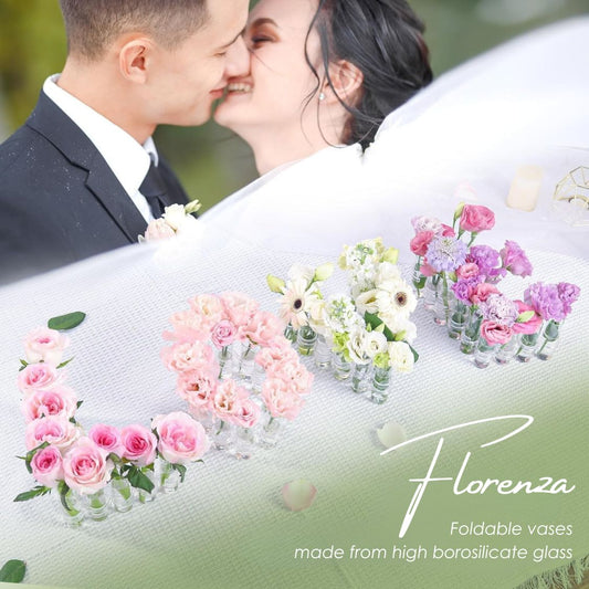 Florenza - Foldable Glass Vase for Bouquet Arrangements — image 1