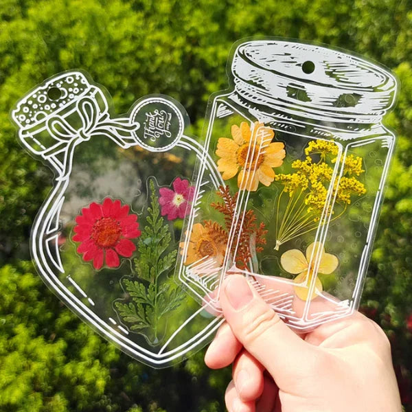 BlossomTabs - Transparent DIY Bookmark Stickers for Book Lovers (20+20 Free) — image 3